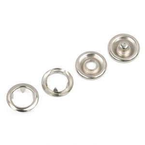 Custom Ring 9.5mm Prong <b>Press</b> <b>Button</b> Metal Pearl Prong Snap <b>Button</b> Five Claw <b>Button</b> - Product Image 5