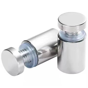 Vis de fixation en acier inoxydable 12*40mm pour cadre en acrylique miroir noir, or, argent, <span class=keywords><strong>blanc</strong></span>, pour support de montage de panneau publicitaire - Product Image 1