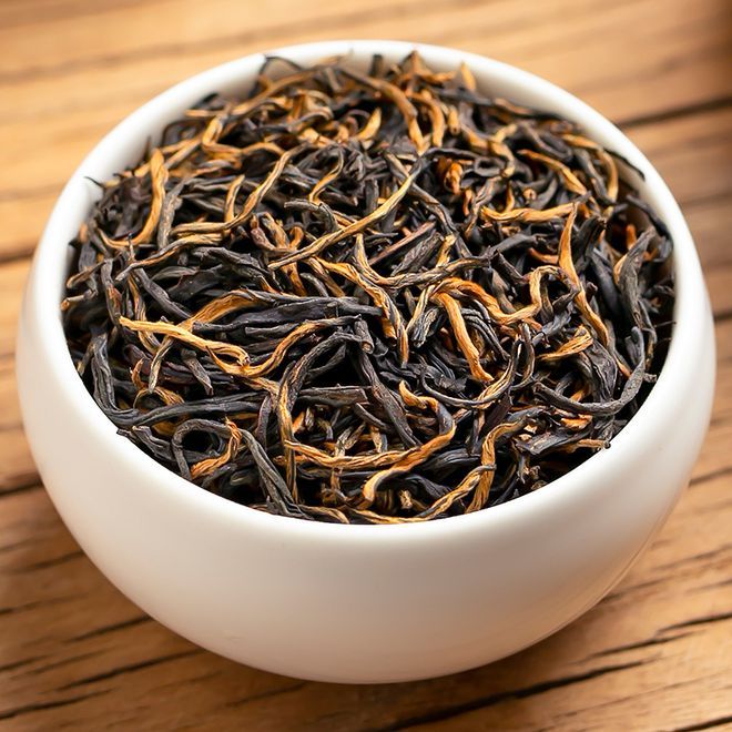 Black Tea Leaves Fresh Flavor Pure