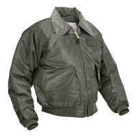 Veste de vol imperméable OEM uniforme pour temps froid fermeture à glissière longue coupe-vent respirant solide pour l'automne