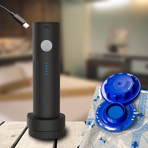 Câble USB Type C, pompe à vide électrique rechargeable rapide, sac de rangement sous vide en plastique et nylon pour le rangement dans la garde-robe - Product Image 4