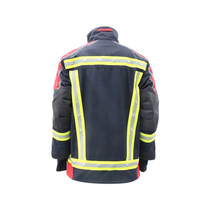 オレンジ色の消防士服消防士セレモニアルカーニバル制服販売 - Product Image 4