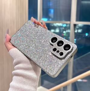 เคสโทรศัพท์มือถือหรูหราแบบมีประกายวิบวับ สำหรับ Samsung S23 S23fe S24 S24fe S25 S25fe S26 <span class=keywords><strong>Plus</strong></span> Ultra - Product Image 5