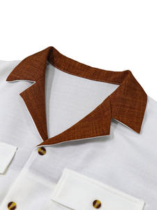 New Classic Herren 2-teiliger Anzug. Hosen T-Shirt. Solid Color Langarm Urlaub Hochzeit. African Ethnic Style - Product Image 6