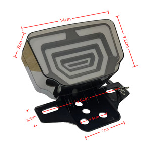 Feu arrière LED pour moto en boîte, 14x9,2 cm, pour modèles Tmx155 Gnc G125, avec lumière respirante et clignotant - Product Image 1
