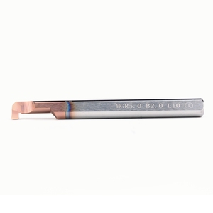 Herramienta de Mandrinado de Carburo Tipo <span class=keywords><strong>MGR</strong></span> de <span class=keywords><strong>3</strong></span>, 4 y 5 mm para Tornos CNC, Alto Rendimiento de Corte, Larga Vida Útil para Acero Inoxidable - Product Image 4