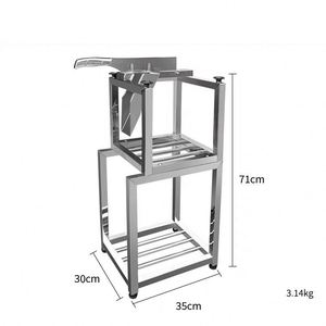เครื่องตัดอ้อยสแตนเลสแบบแบ่งส่วน สำหรับตัดผลไม้และผัก - Product Image 2