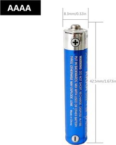 แบตเตอรี่อัลคาไลน์แบบแผงขายส่ง Pilas Aaa AM4 LR03 ขนาด Aaa 1.5v เบอร์ 7 สำหรับของเล่น - Product Image 2