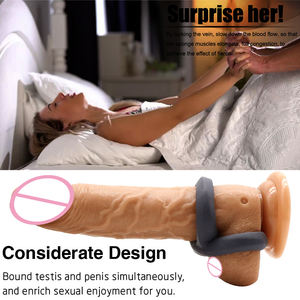 Anillo para Pene de Silicona Suave, Resistente al Agua, para Mejorar la Erección Masculina, <span class=keywords><strong>Pretty</strong></span> <span class=keywords><strong>Love</strong></span>, Venta al por Mayor - Product Image 6