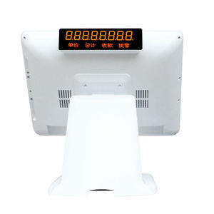 Écran tactile double affichage WIFI 15,6 pouces, balance AI POS avec interface USB, nouvelle utilisation commerciale, HD capacitif - Product Image 6