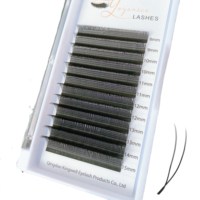 Extensions de cils YY en forme de U, bouquets de volume individuels texturés, faux cils pour salon