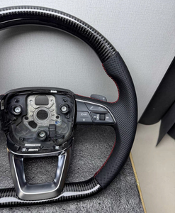 <span class=keywords><strong>Volante</strong></span> de Fibra de Carbono Personalizado Compatible con <span class=keywords><strong>Audi</strong></span> <span class=keywords><strong>A4</strong></span> B9 A5 B9 2017-2026, <span class=keywords><strong>Volante</strong></span> <span class=keywords><strong>S</strong></span> <span class=keywords><strong>Line</strong></span> - Product Image 3