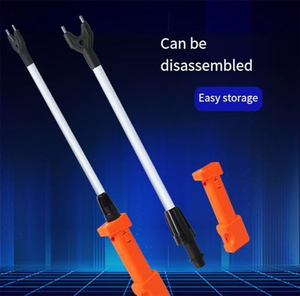 Piqueur électrique pour bétail de 88 cm avec lampe torche LED, étanche, portable, pour porcs, vaches, moutons et manipulation d'animaux de ferme - Product Image 2