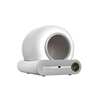 Accessoires automatiques autonettoyants intelligents de grande application d'usine d'OEM Boîte à litière automatique intelligente pour chat