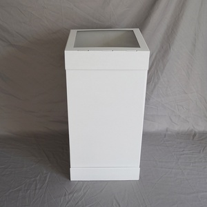 Foldable 12 Inch White <b>Cake</b> <b>Boxes</b> With <b>Clear</b> Window Pastry <b>Boxes</b> and Bakery <b>Boxes</b> With Window - Product Image 5