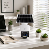 Caméra PTZ couleur AG626 4G 3MP AOV avec vision nocturne intégrale, conçue pour les environnements hors réseau entièrement noirs, caméra solaire