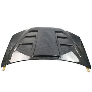 CUSTOMIZE TW STYLE HONEYCOMB CARBON FIBER <strong>ENGINE</strong> HOOD BONNET for 2009-2011 HYUNDAI GENESIS COUPE - Product Image 1