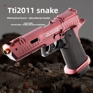 Popolare Pistola Blaster con Proiettili in Schiuma e Espulsione del Bossolo in Oro Rosa, Gioco di Tiro Sicuro, Regalo di Compleanno Unisex, Giocattoli da Esterno - Product Image 3