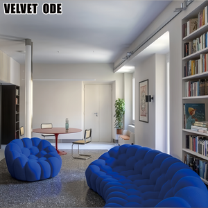 Canapé modulaire en forme de nid d'abeille, mousse haute densité, tissu personnalisé pour hall d'hôtel, projet d'aménagement intérieur commercial - Product Image 5