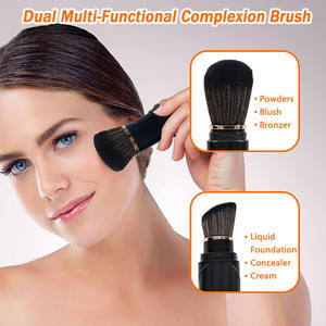 Vente en gros <span class=keywords><strong>de</strong></span> mini pinceaux <span class=keywords><strong>de</strong></span> maquillage <span class=keywords><strong>de</strong></span> voyage en cheveux synthétiques doux Nouveau <span class=keywords><strong>pinceau</strong></span> <span class=keywords><strong>de</strong></span> <span class=keywords><strong>fond</strong></span> <span class=keywords><strong>de</strong></span> <span class=keywords><strong>teint</strong></span> portable à double tête rotative avec manche en plastique - Product Image 3