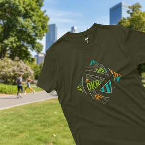 T-shirt Unisex con Logo quadrato attivo - Product Image 3