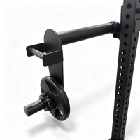 Poignée rotative pour barre d'haltères, entraîneur de force pour poignets et avant-bras, accessoire de poignée rotative pour manchon de barre d'haltères, équipement d'entraînement de gym