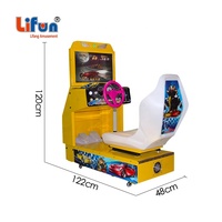 Lifun – Nouvelle borne d'arcade Outrun pour enfants à monnayeur, prix abordable, avec cabinet métallique pour intérieur