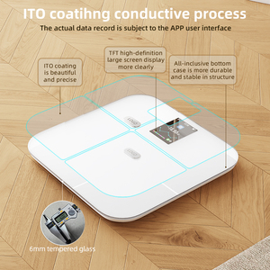 Hot bán 180kg cơ thể thông minh tỷ lệ phần trăm chất béo máy kỹ thuật số có trọng lượng quy mô Bluetooth cơ thể phân tích chất béo với máy in OEM/ODM - Product Image 5
