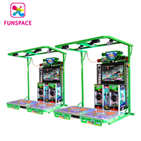 Machine de jeu d'arcade Funspace à pièces Just Dance Machine de jeu de danse Danz Base