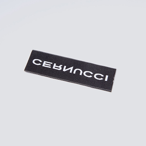 Nouveau design d'<span class=keywords><strong>étiquettes</strong></span> de nom de logo d'étiquette de cou tissée par textile doré personnalisé pour <span class=keywords><strong>vêtements</strong></span> - Product Image 5