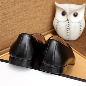 Chaussures en cuir de luxe de style italien chaussures en cuir haut de gamme artisanales pour hommes - Product Image 6
