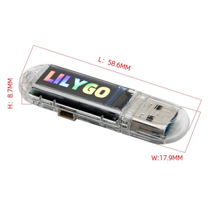 En stock LILYGO T-Dongle-S3 ESP32-S3 Wi-Fi  Écran LCD 0,96 pouce 16 Mo Flash Carte de développement USB - Product Image 4