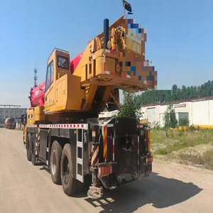 Grue de camion d'occasion Sany STC800T5 à vendre, capacité nominale 50T, charge de levage maximale 50T, hauteur 32M, moteur pompe en bon état de fonctionnement - Product Image 2
