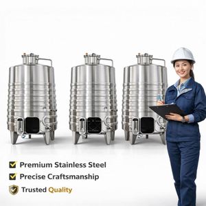 Ace 500L Sparkling Tank 304/316 Stainless Steel Winery Square <b>Wine</b> Equipment for Sale - Product Image 4