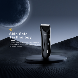 LILIPRO <span class=keywords><strong>5700C</strong></span> Tondeuse électrique pour le corps Rasoir intime pour homme Rasoir pour poils pubiens Lame en céramique Tondeuse pour l'aine et la barbe - Product Image 2