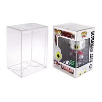 Boîtes de jouets en plastique standard légères transparentes de 4 pouces