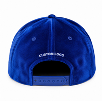 Casquette de baseball en velours à 5 panneaux OEM, profil profond, logo emblème, personnalisable pour entreprise, équipe, Kapa, casquette unisexe, vente en gros, cadeau promotionnel, fournisseur