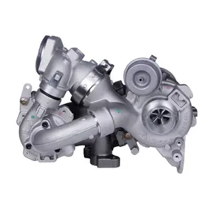 Turbo çekirdek KP35 10009700025 10009700065 03L145715G Turbo kitleri VW VW için 2.0 BiTDI ikiz Turbo ve kartuş