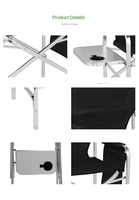 Table de chaise de plage pliante portable moderne pour les loisirs en plein air jardin Camping cuisine utilisation pour les entrées des hôtels en gros