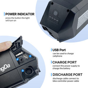 Remplacement de batterie de vélo électrique 48V en stock en entrepôt américain pour <span class=keywords><strong>Aventon</strong></span> Pace 500 E Bike 20ah 21700 Reention Dorado Ebike Battery - Product Image 3