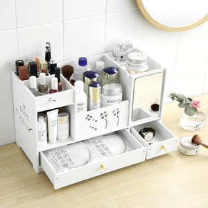 Organizzatore per Trucchi da Bagno con Cassetti, Mobiletto per Cosmetici da Toeletta - Product Image 1