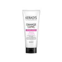 Kerasys Crème Réparatrice Capillaire Professionnelle Coréenne Bio Rafraîchissante et Nourrissante à l'Extrait de Moringa 300ml Traitement 3 Étapes