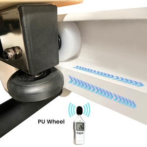<span class=keywords><strong>Reformer</strong></span> de <span class=keywords><strong>Pilates</strong></span> Plegable de Aluminio Resistente a la Oxidación ONEMAX, Carro Deslizante Silencioso, Alta Capacidad de Carga de 200 kg, Fácil de Guardar - Product Image 5