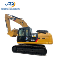 Excavatrice Caterpillar 323DL d'occasion d'origine japonaise 2023, Cat 323, avec godet à roche robuste, personnalisation disponible, à vendre