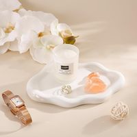 Keramik Schmuck Tablett Trinket Dish, dekorative Cloud Vanity Key Tray für Frauen, Ring Holder Dish