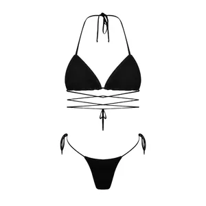 tan through bikini swimwear and Tan-through Kastani Top + Aruba Bottom
