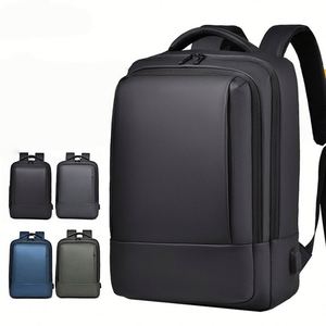 Sac à dos moderne pour ordinateur portable 17,3 pouces, sac de travail, sac de voyage imperméable, sac d'affaires avec port de charge USB - Product Image 1