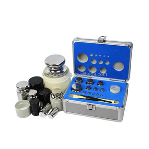 Ensemble de poids d'étalonnage en acier chromé Veidt Weighing OIML M1 1g-2kg pour balance de 3kg 0.01g OIML M1 1g-2kg en acier chromé - Product Image 6