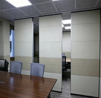 Cloison amovible moderne en aluminium haut de gamme à prix abordable pour hôtels, restaurants, salles privées, salles de banquet et bureaux