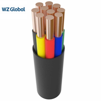 KVVG KVVGng KVVGngd 660V/1000V Flexible PVC-Isolierung Kupferkabel Steuer kabel 3 X0, 75 mm2 4X4 mm2 Elektrokabel Hersteller
